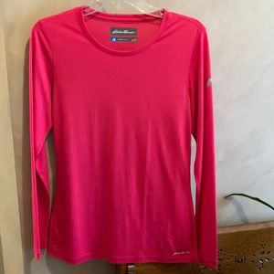 Eddie Bauer, size medium, FirstAscent Freedry Merino Hybrid Baselayer shirt.